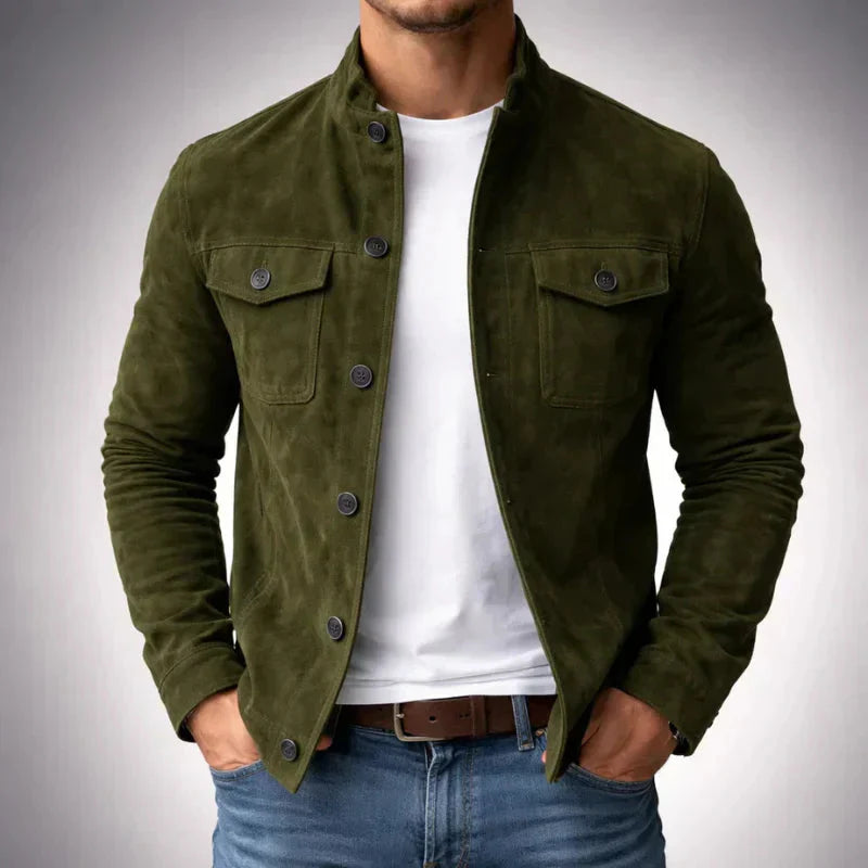 Jacket Lorenzo Suede - Green