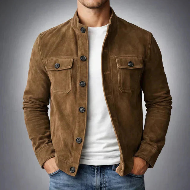 Jacket Lorenzo Suede - Green
