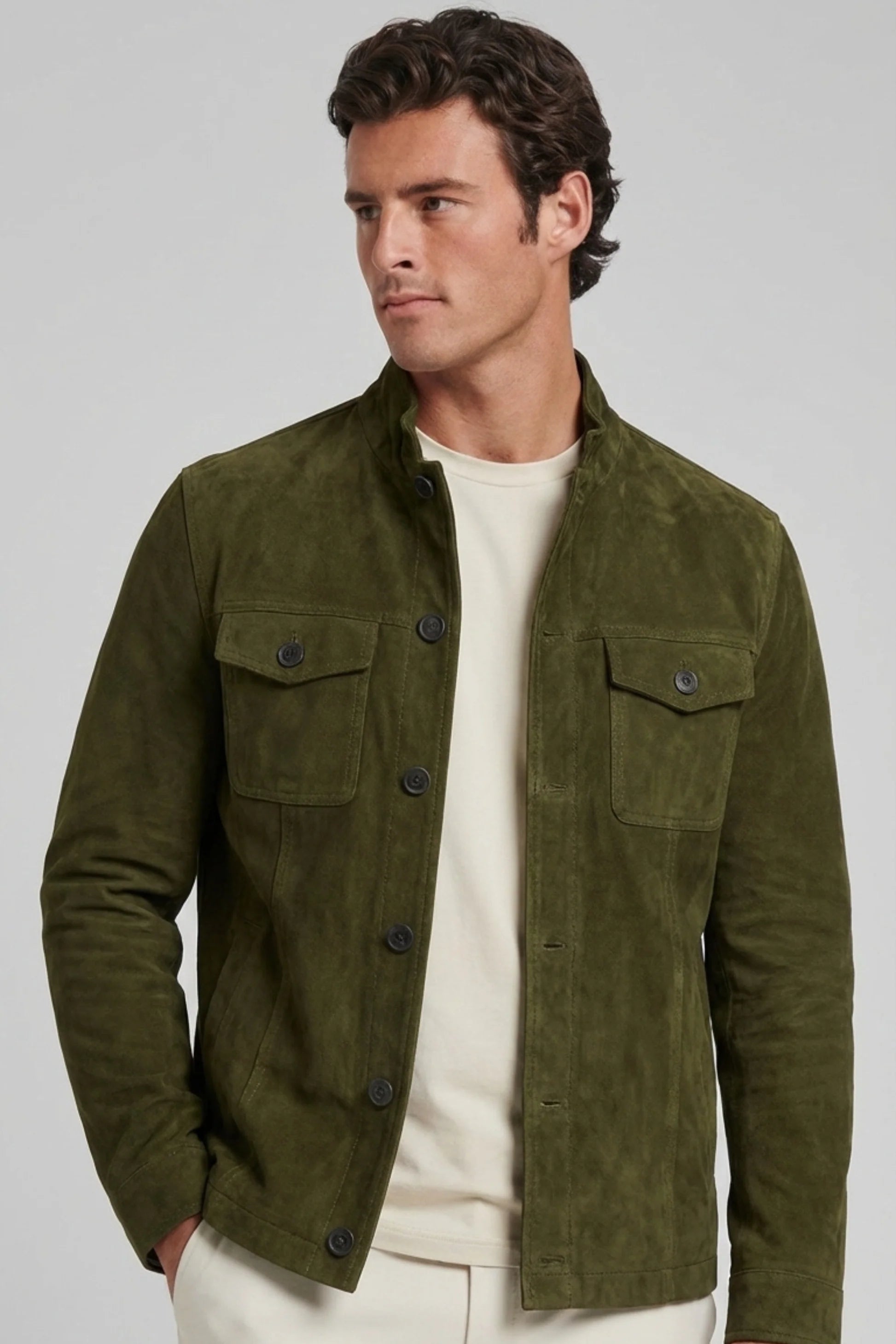 Jacket Julian Suede - Brown
