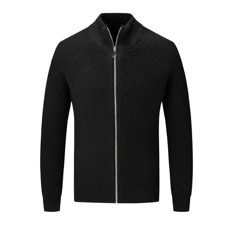 Cardigan Knit Casual - Black