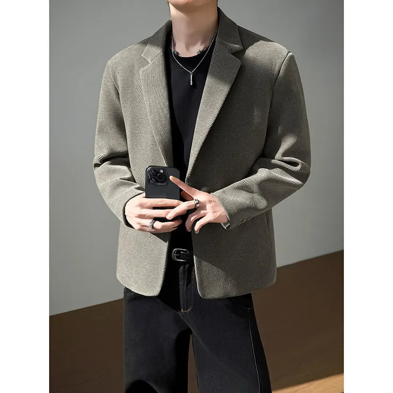 Jacket Tailored Smart - Light olive green