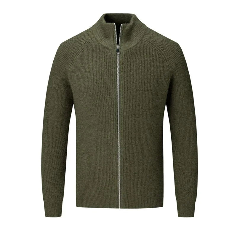 Cardigan Knit Casual - Green
