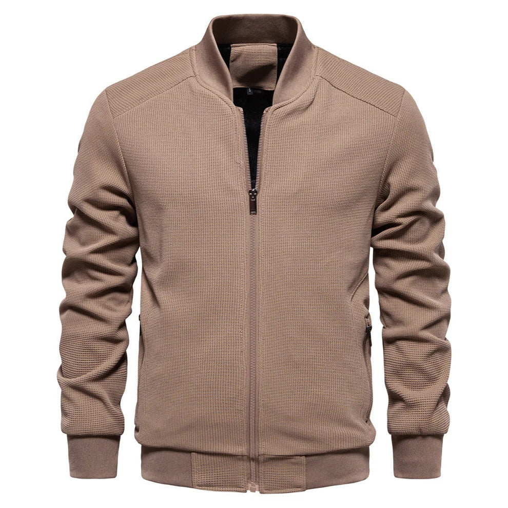 Jacket Theo Knit Bomber - Green