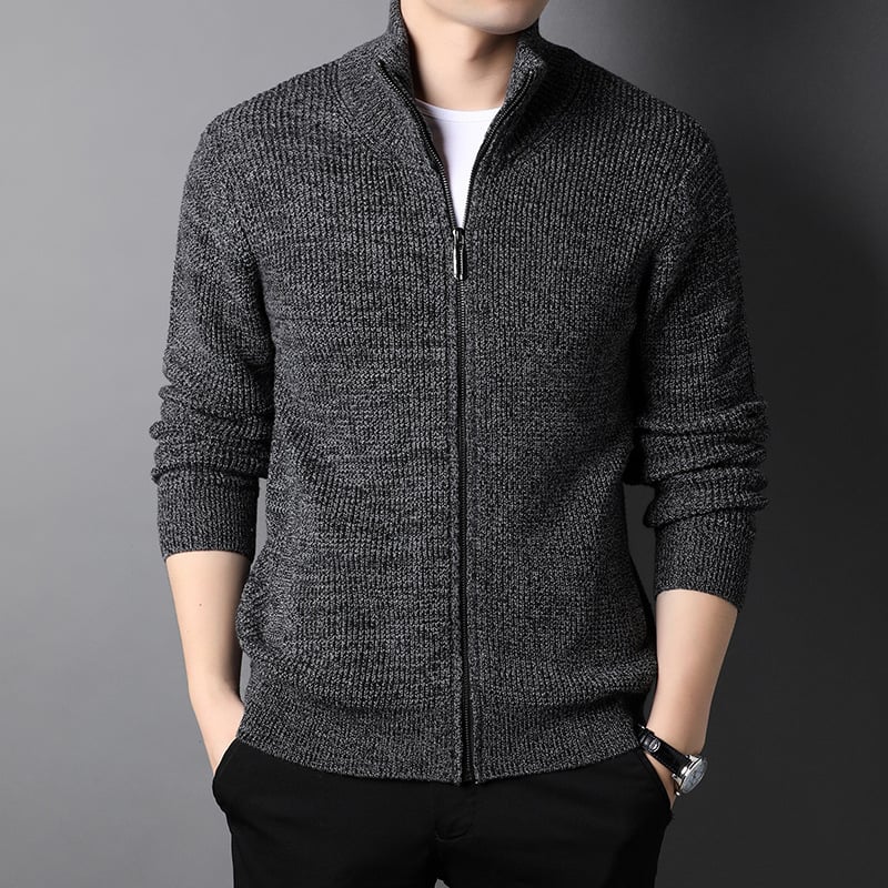 Cardigan Leon Wool - Black