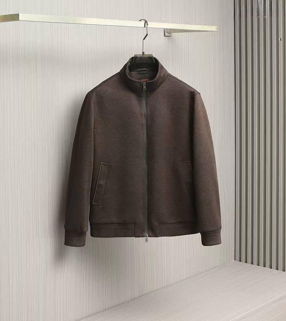 Refined Zip Jacket - Espresso