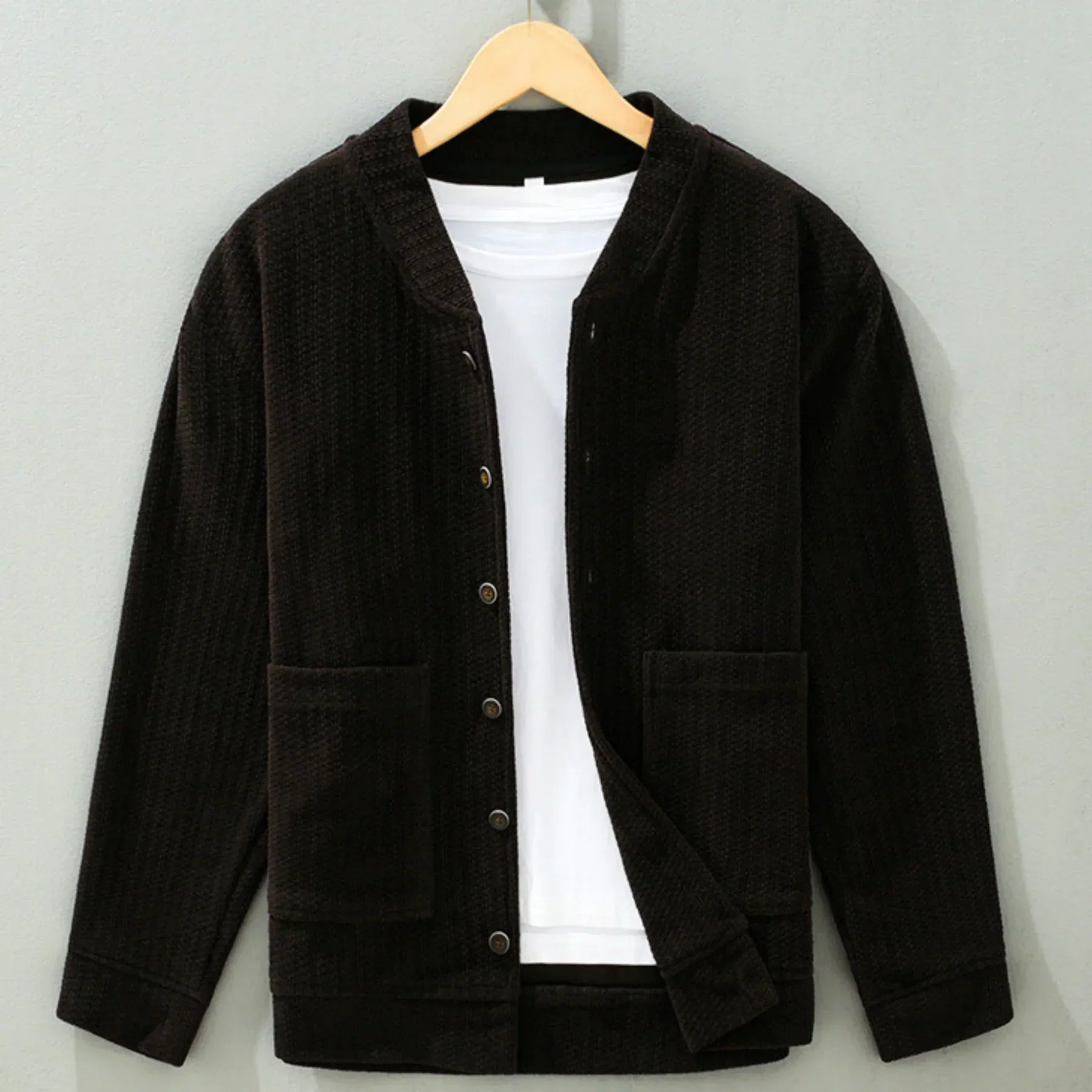 Mosswood Kapok-Lined Cotton Jacket - Emerald Green