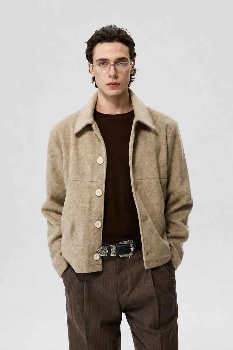 Jacket Oversized Cotton - Gray