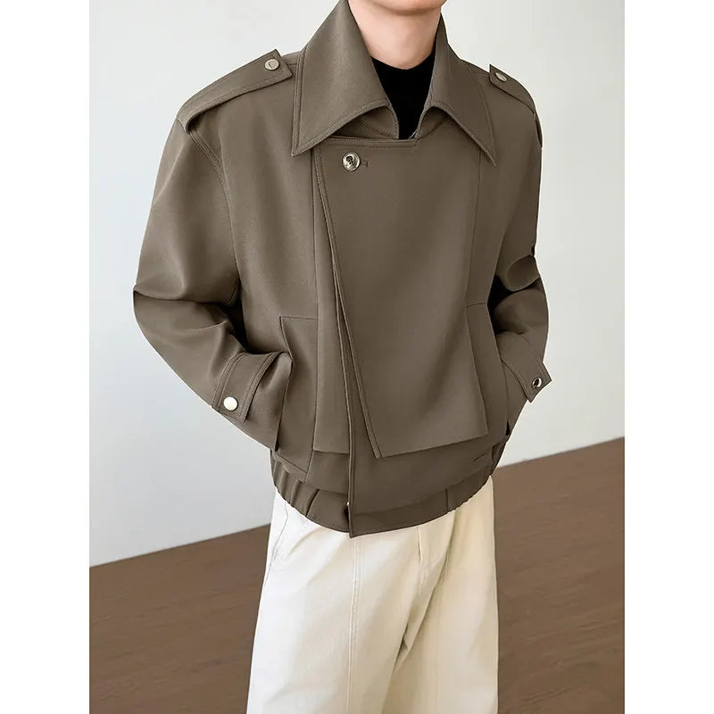 Jacket Modern Trench - Light olive green