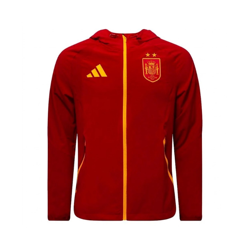 The 2026 Windbreaker Jacket - Red is made for supporters who want a windbreaker layer with identity