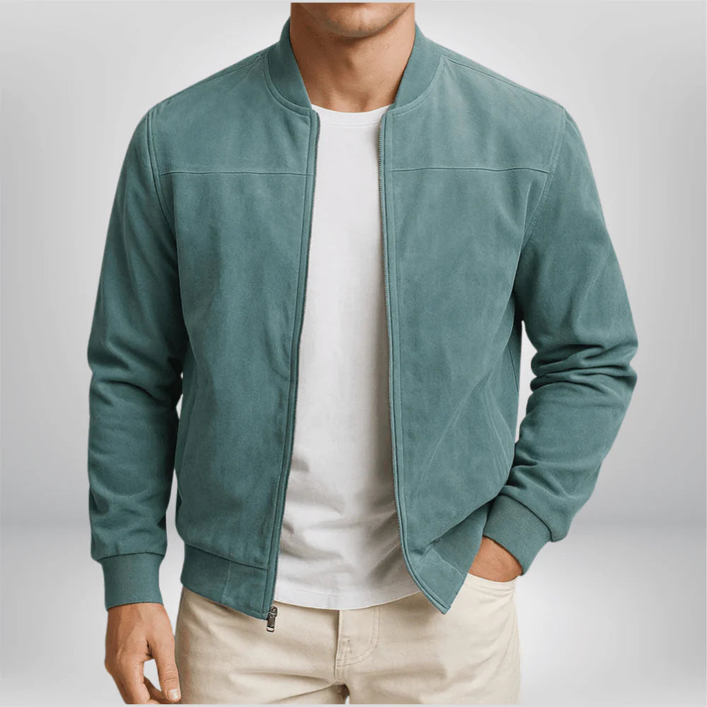 Jacket Matteo Leather - Green