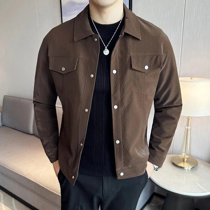Jacket Classy Leather - Black