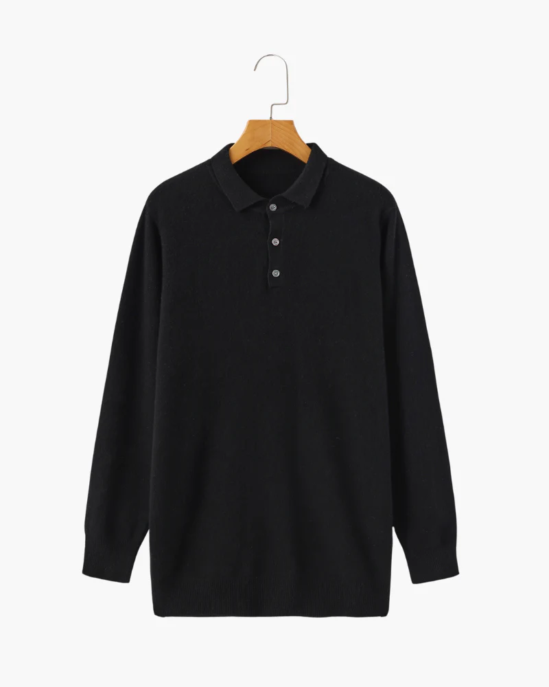 Cashmere Polo Sweater – Trio Set