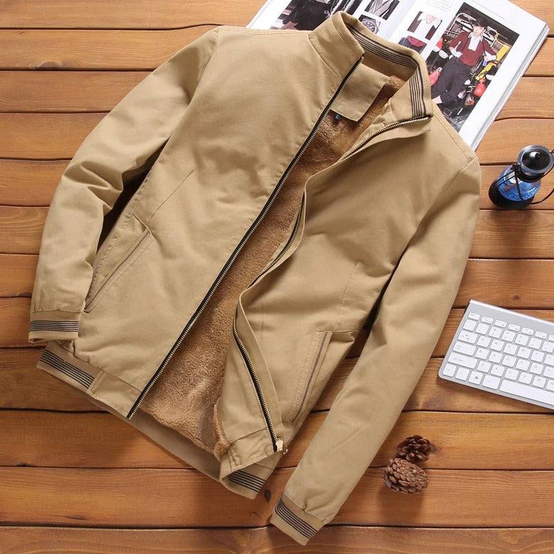 Soft Thermal-Lined Jacket – Black