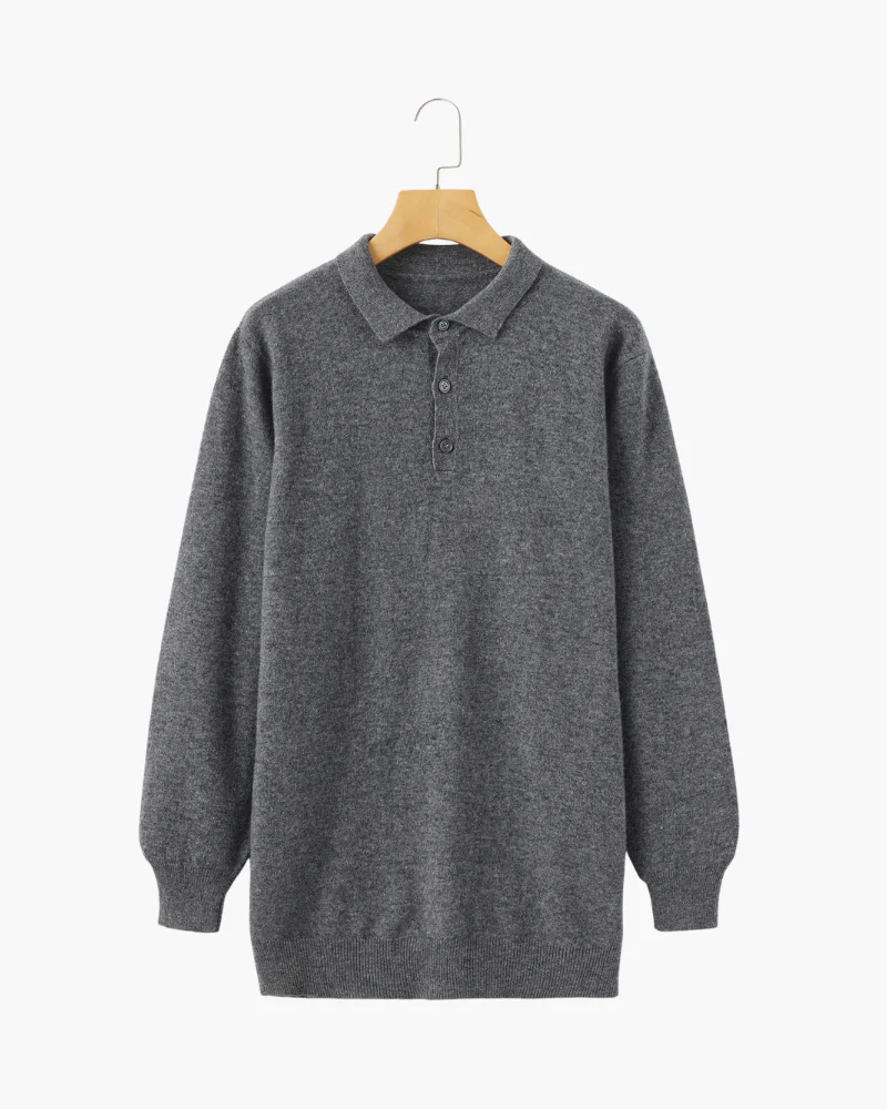 Cashmere Polo Sweater – Trio Set