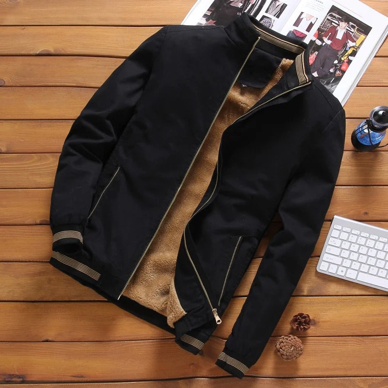 Soft Thermal-Lined Jacket – Black